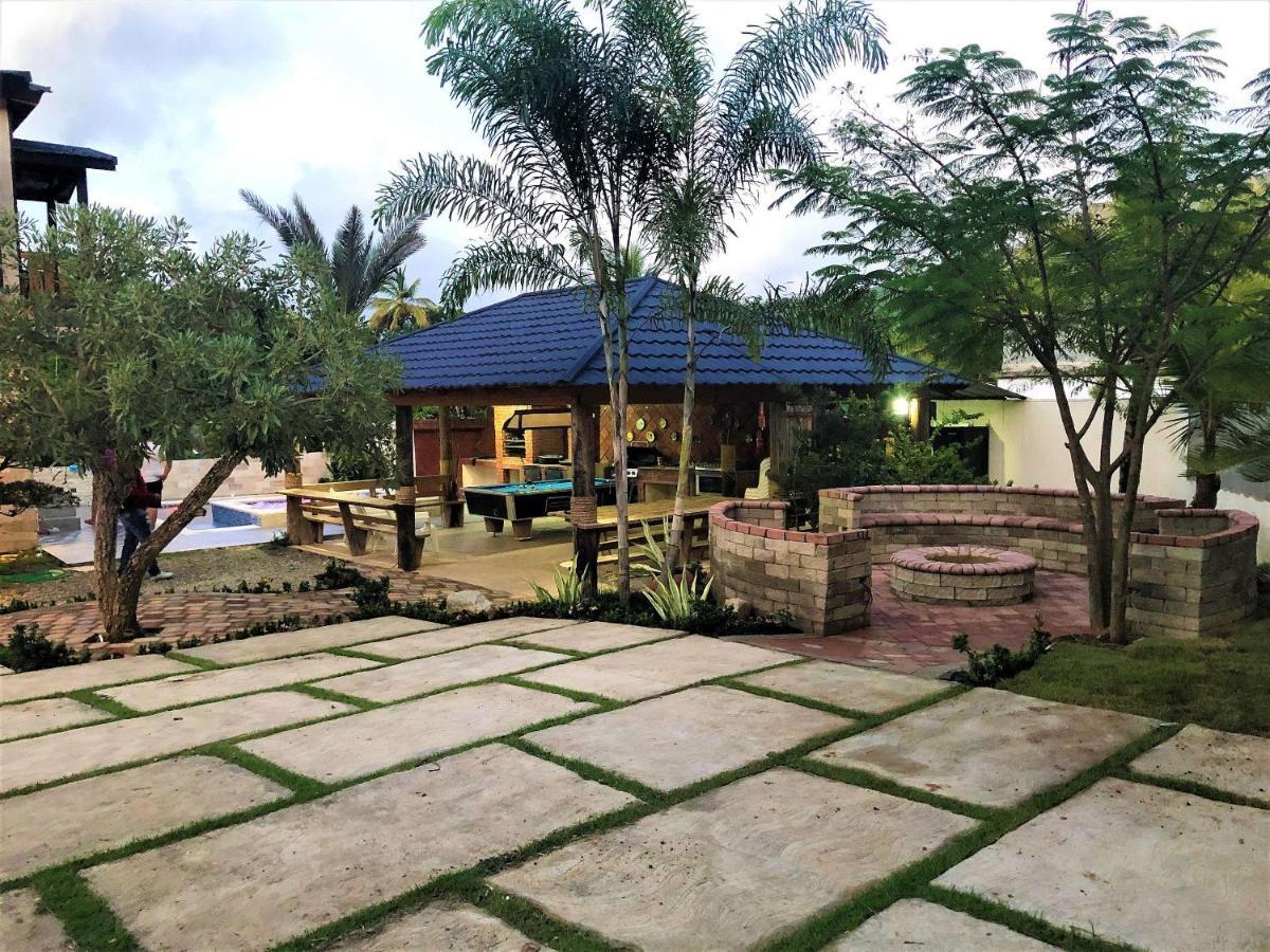 Villa Mi Patio By Hospedify - Hermosa Villa Con Mesa De Billar Y Rio Cristalino A 3 Min Un Pequeno Paraiso En Jarabacoa Zewnętrze zdjęcie